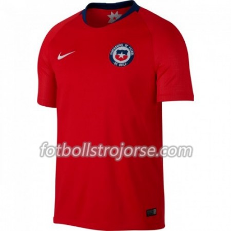 Chile Matchtröjor Hemma Fotbollströja Copa América 2019 Chile Matchtröjor Hemma Fotbollströja Copa América 2019